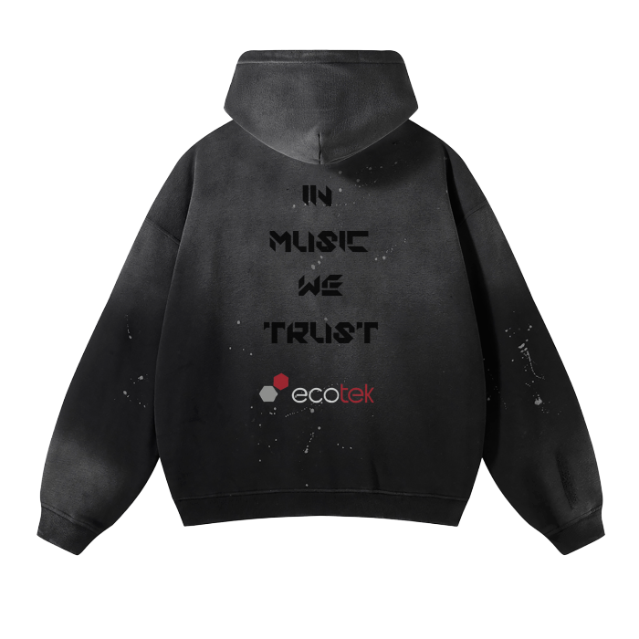 IN MUSIC WE TRUST | Oversize Unisex Hoodie