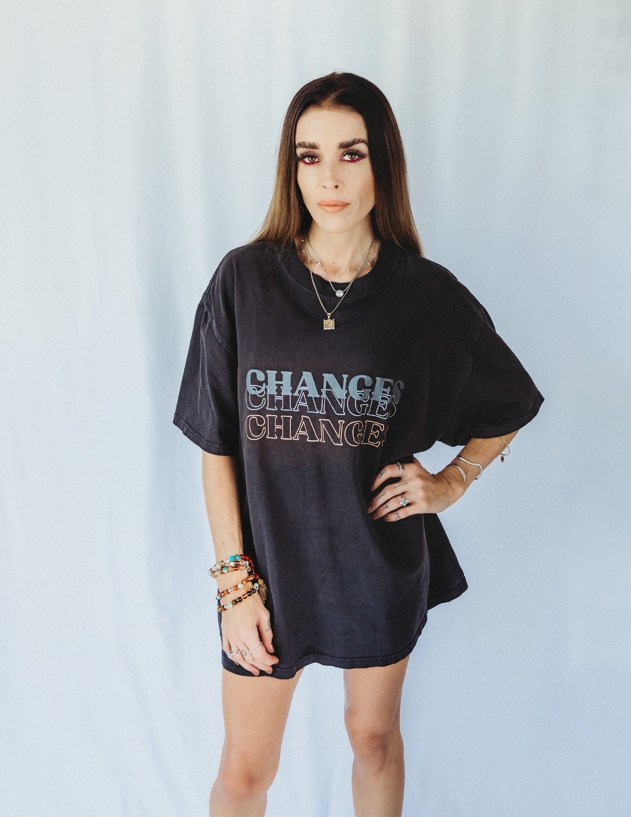 L&VE | Changes | Oversized Unisex T-shirt