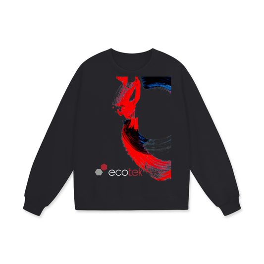 ECOTEK LOGO | Oversized Unisex Sweatshirt