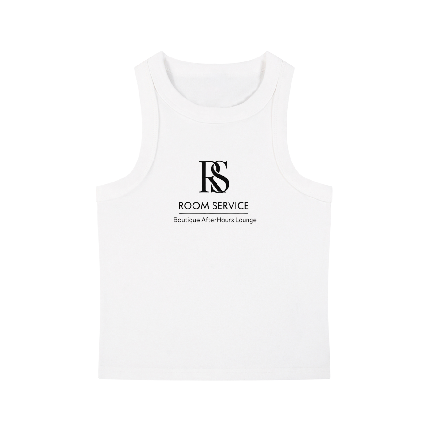 Room Service Logo | Women's Fitted Tank Top