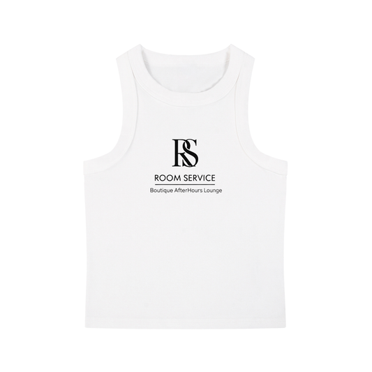 Room Service Logo | Women's Fitted Tank Top