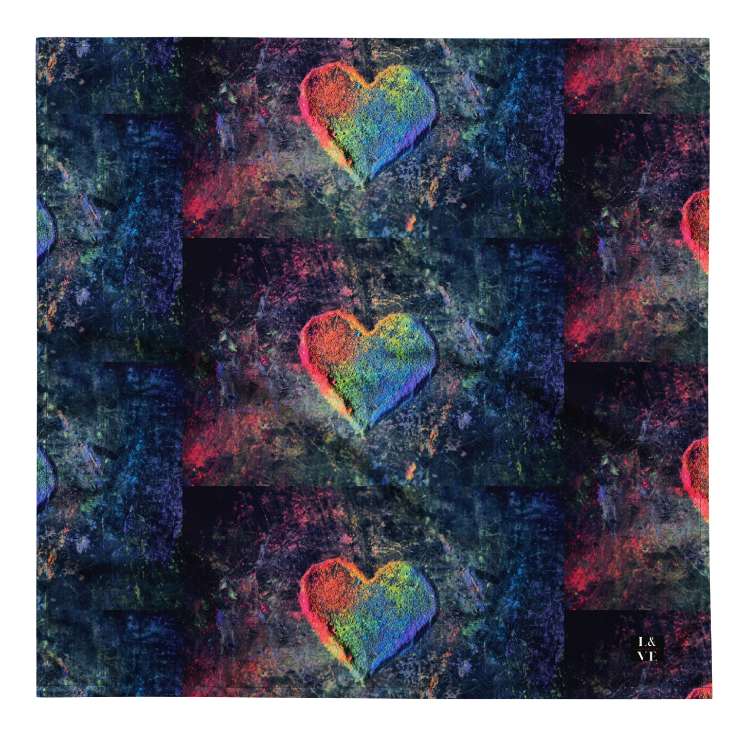 Rainbow Heart | Furbaby Bandana