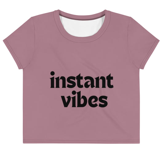 Instant Vibes | Crop Top