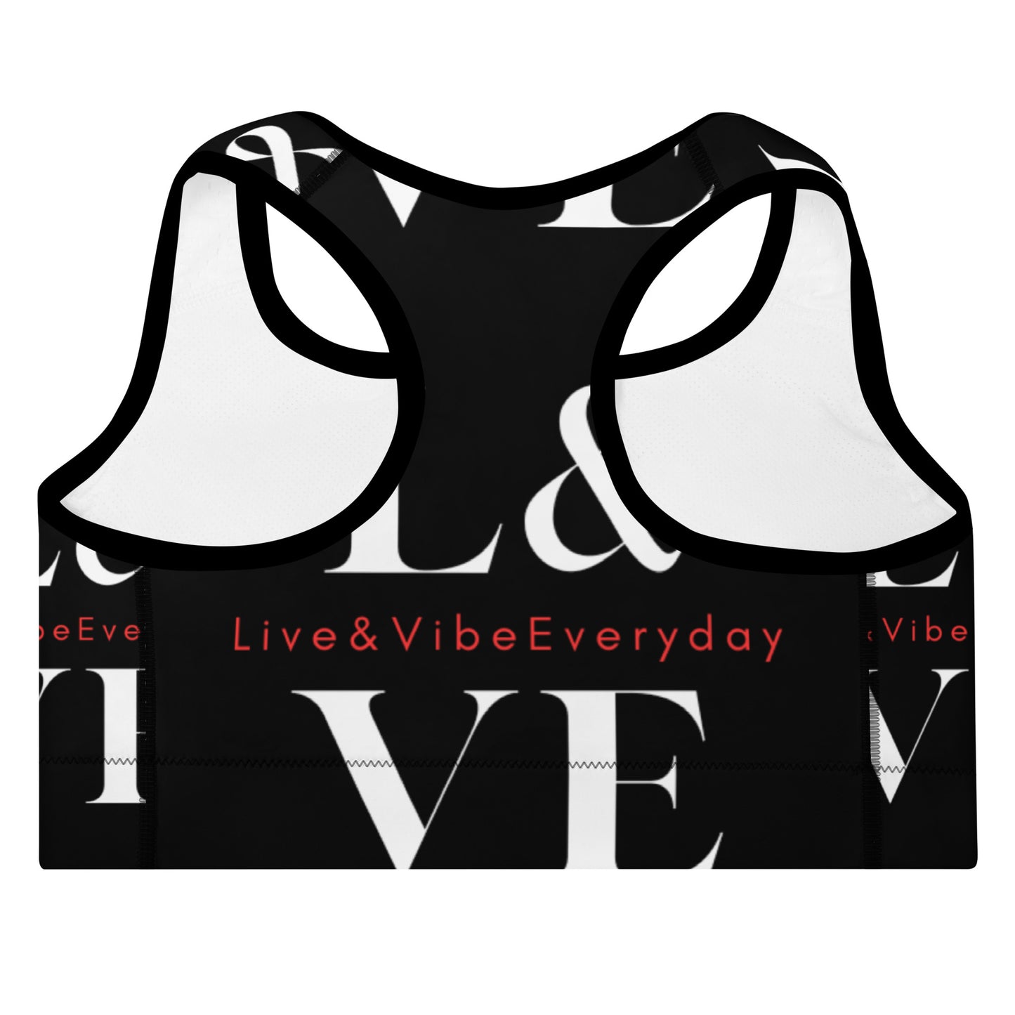 L&VE | Logo | Padded Sports Bra