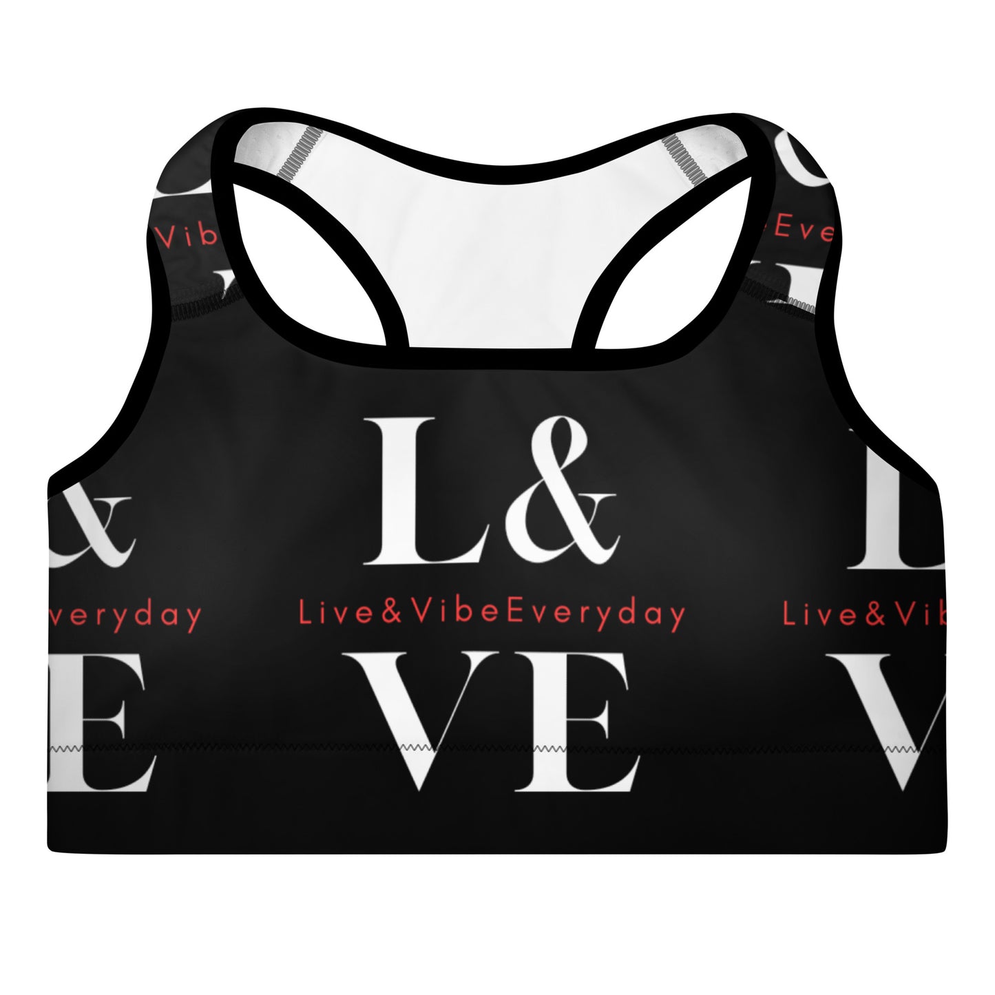 L&VE | Logo | Padded Sports Bra