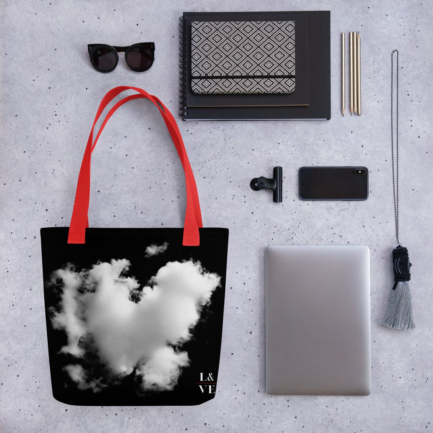 L&VE | Heart Cloud | Tote
