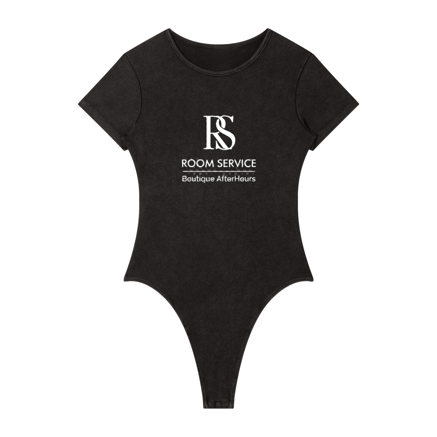 Room Service Logo | Women's Thong Bodysuit