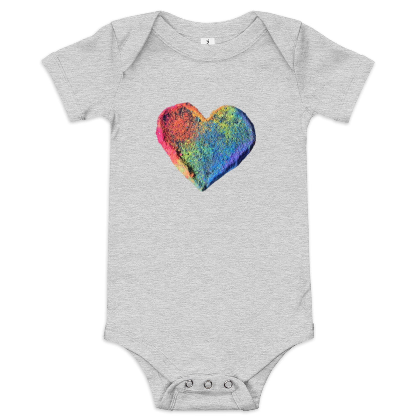 Rainbow Heart | Baby Onesie