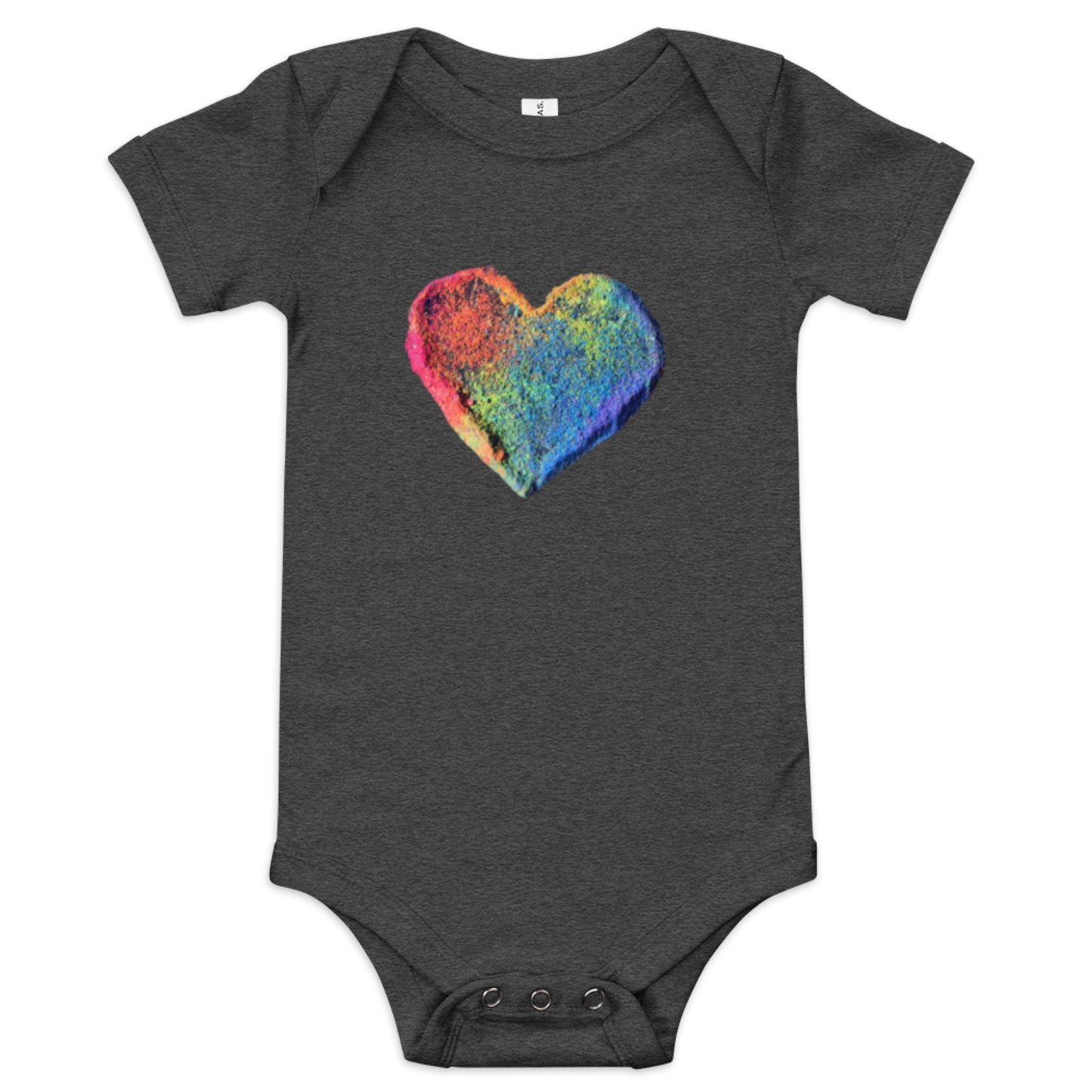 Rainbow Heart | Baby Onesie