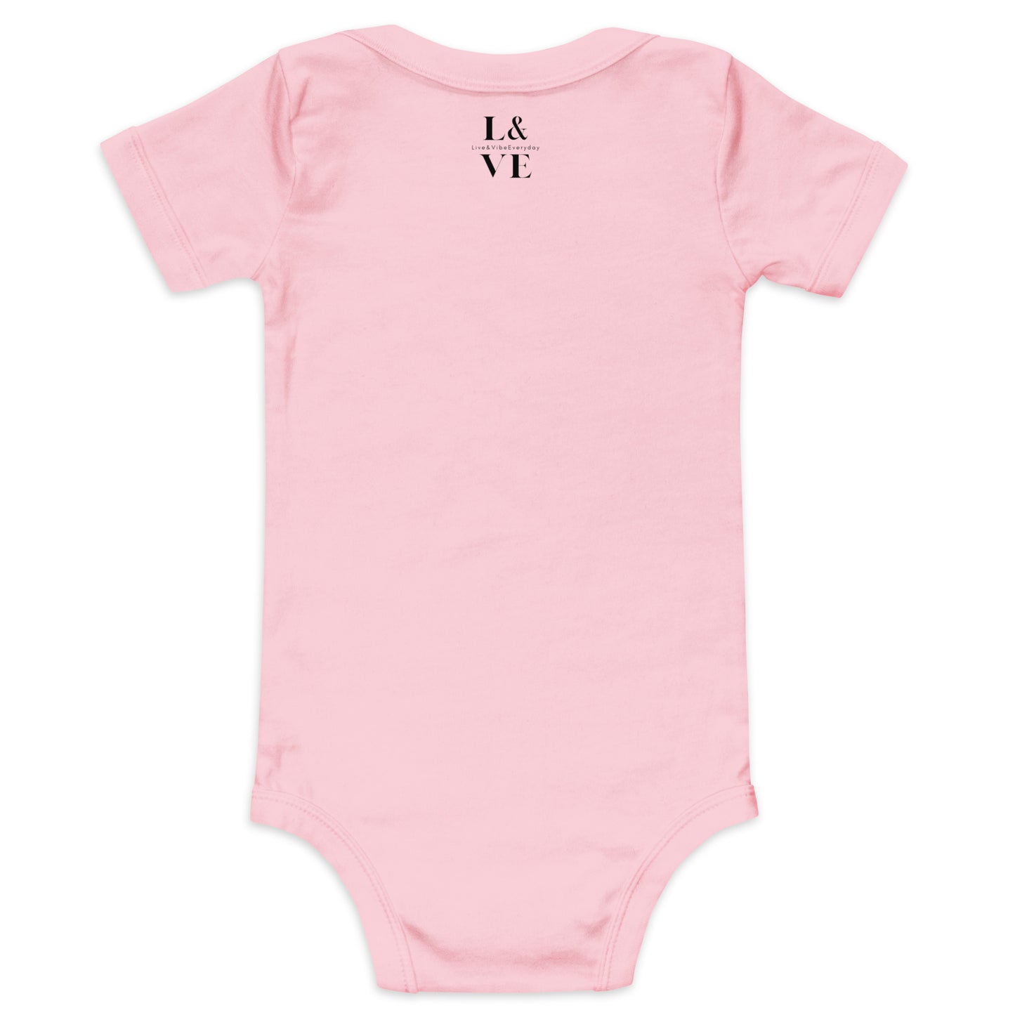 Pink Lion | Baby Onesie