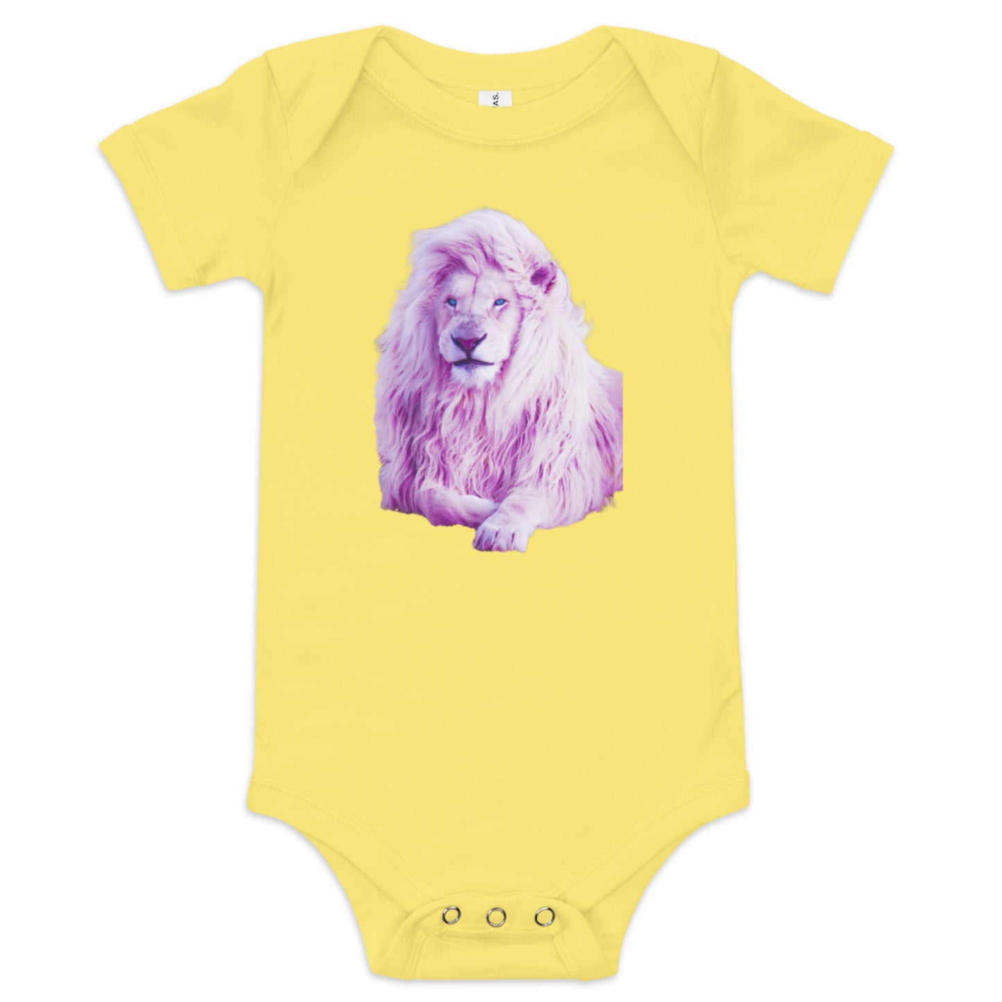 Pink Lion | Baby Onesie