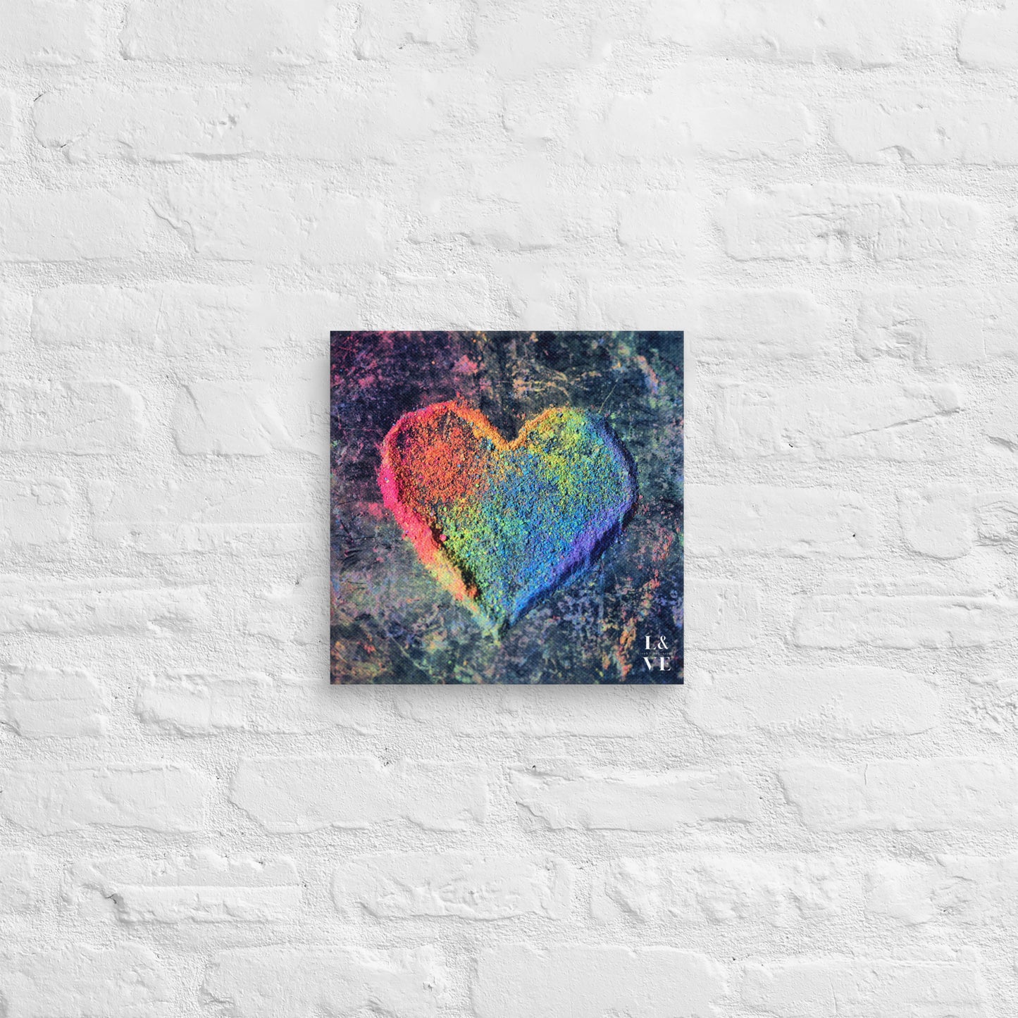 Rainbow Heart | Canvas