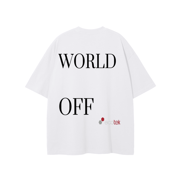 MUSIC ON,WORLD OFF | Unisex Oversize T-Shirt