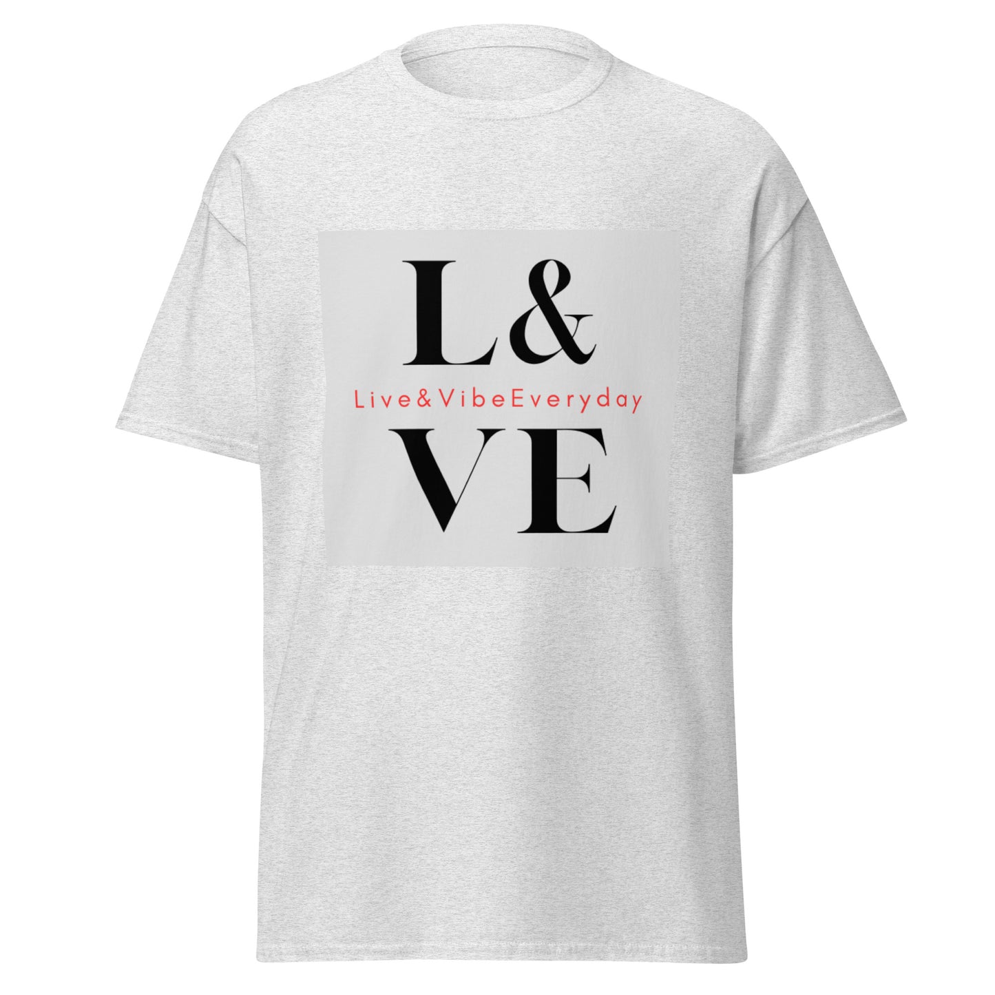 L&VE Logo | Unisex T-shirt (white)