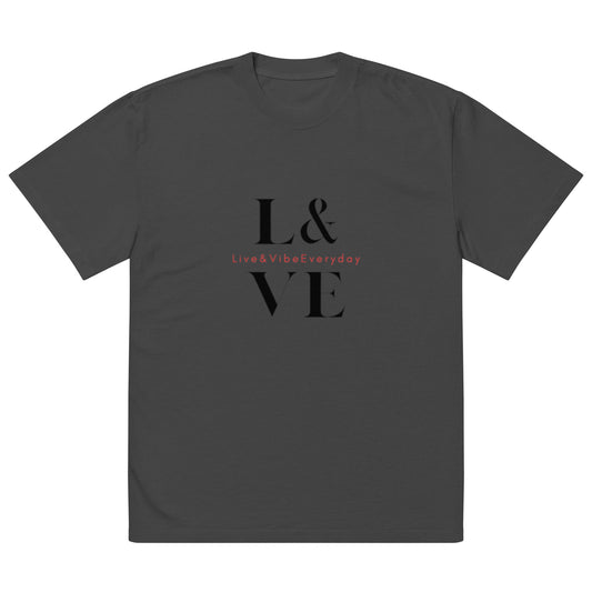 L&VE Logo | Unisex T-shirt (charcoal)