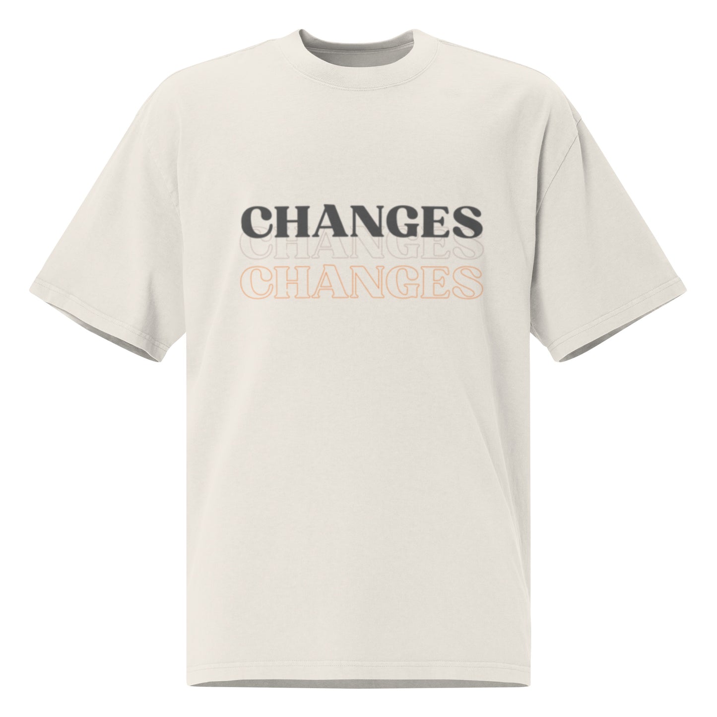 L&VE | Changes | Oversized Unisex T-shirt