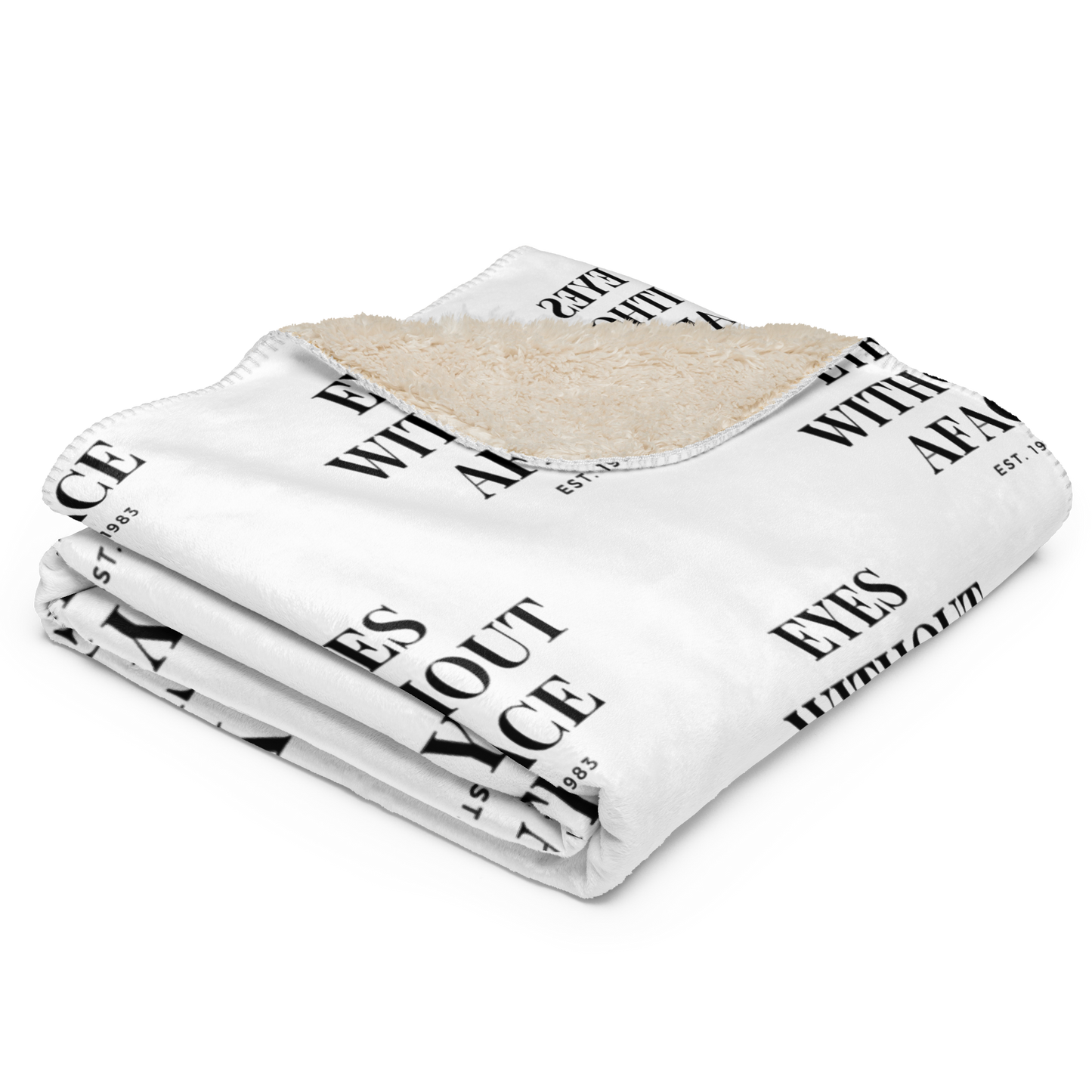 EYES WITHOUT AFACE | Sherpa Blanket