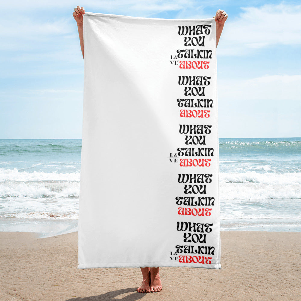 Talking About | Beach Towel