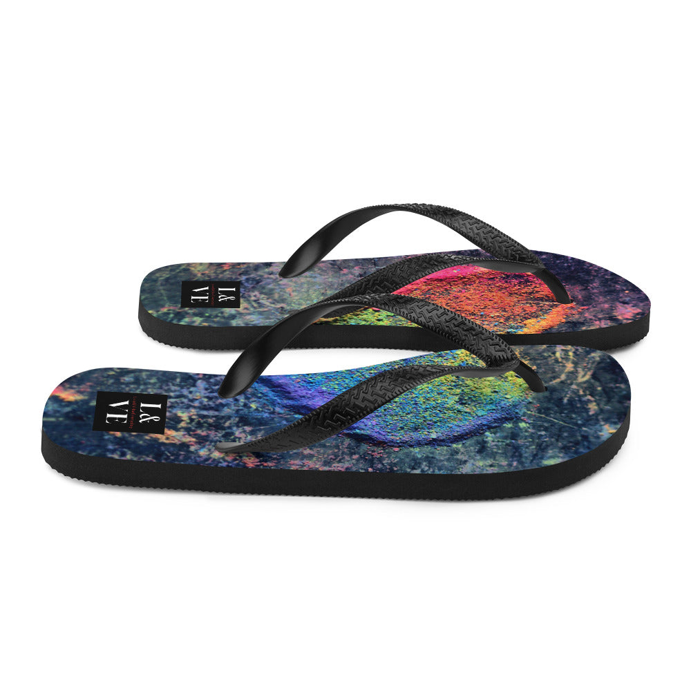Rainbow Heart | Flip-Flops