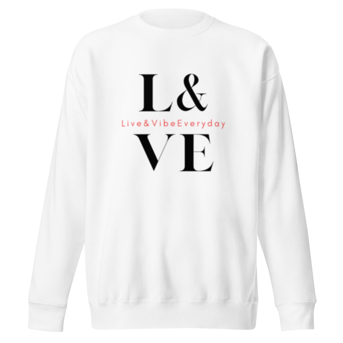 L&VE Logo | Sweatshirt (white)