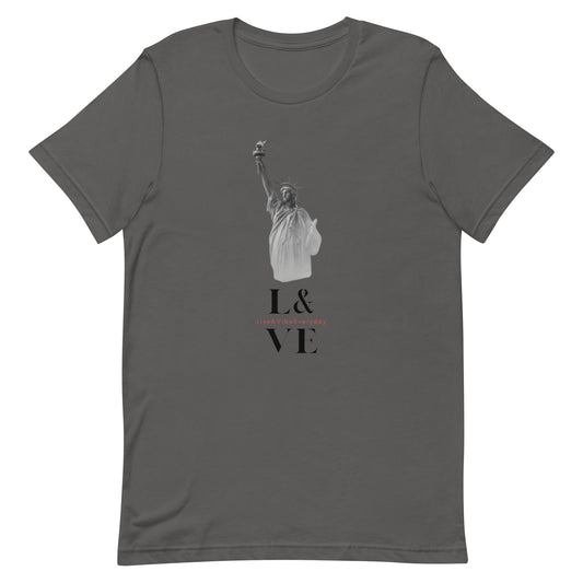 L&VE Logo | Lady Liberty | Unisex T-shirt