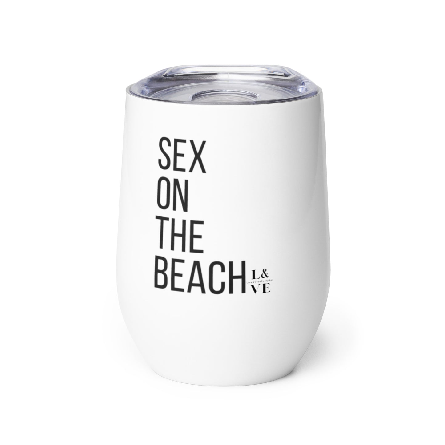 S-x on the Beach | Wine Tumbler