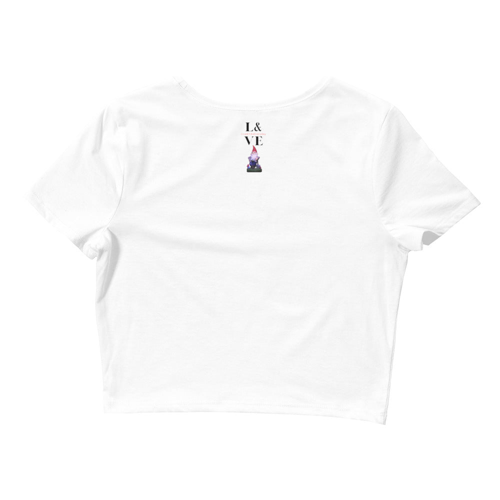 L&VE| Gnome Sayin | Crop Top