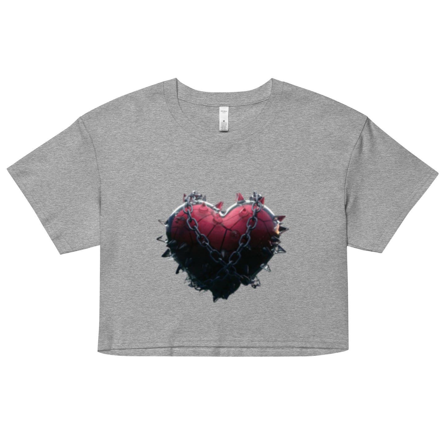 L&VE | Spiked Heart | Crop Top