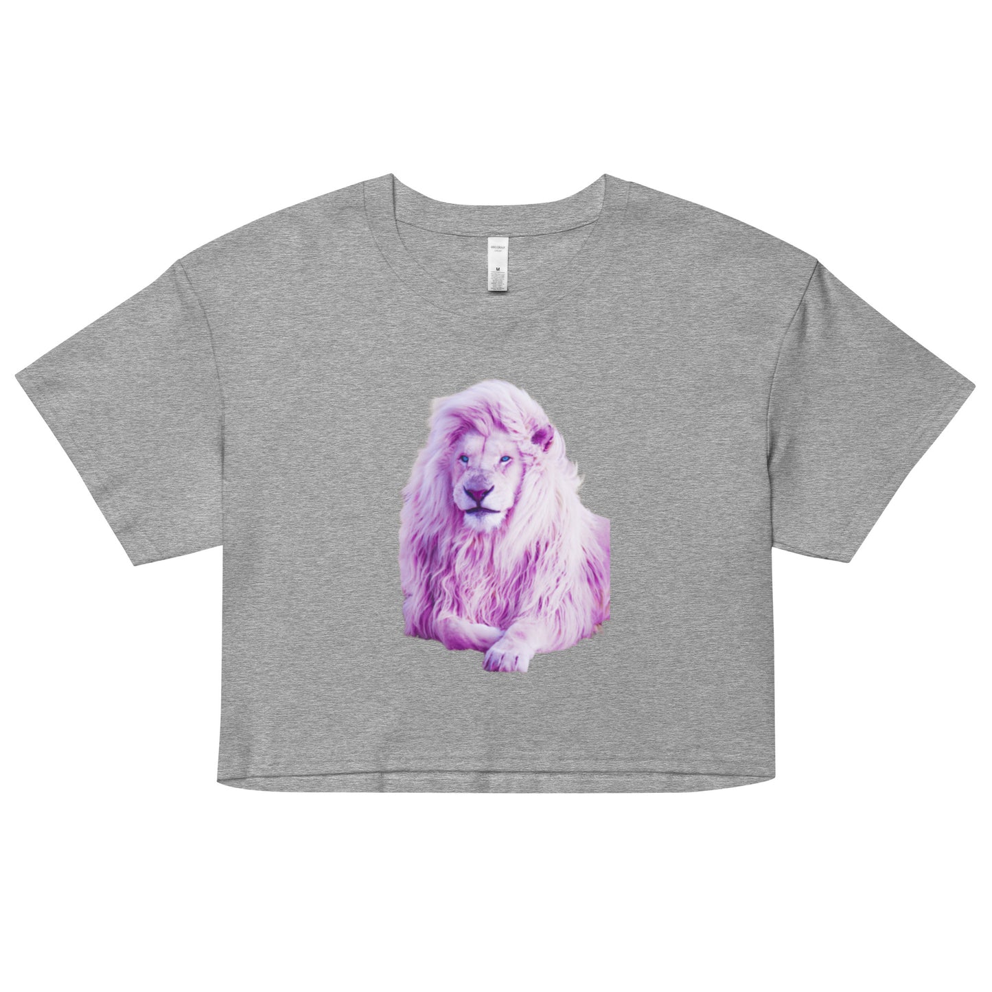 L&VE | Pink Lion | Crop Top