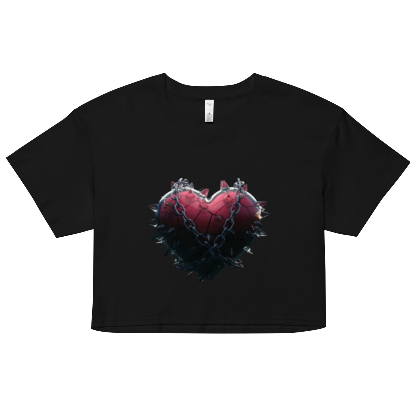 L&VE | Spiked Heart | Crop Top