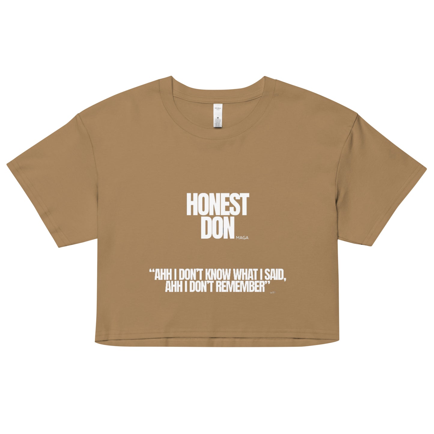 Honest Don | I Don't Remember | Crop Top