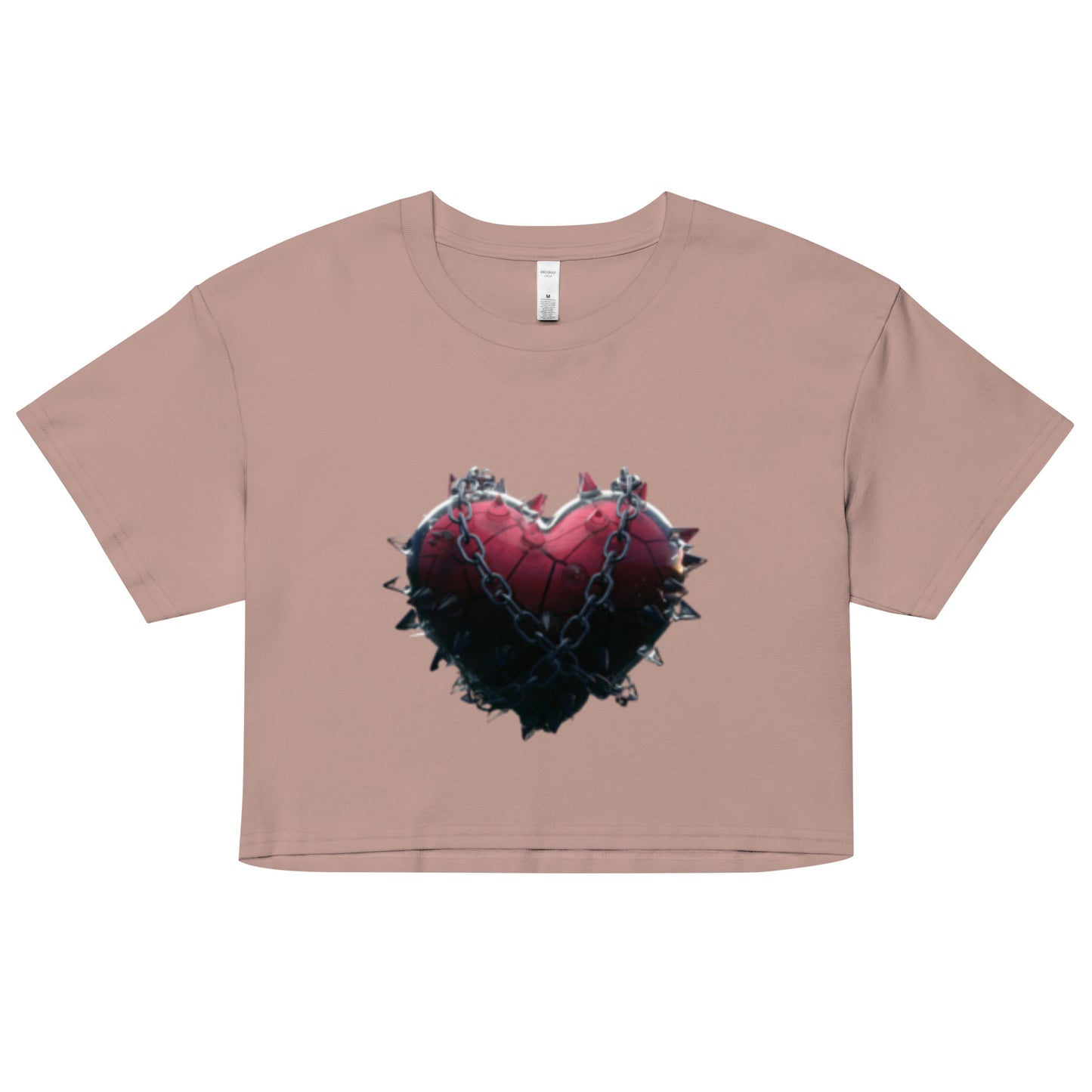 L&VE | Spiked Heart | Crop Top