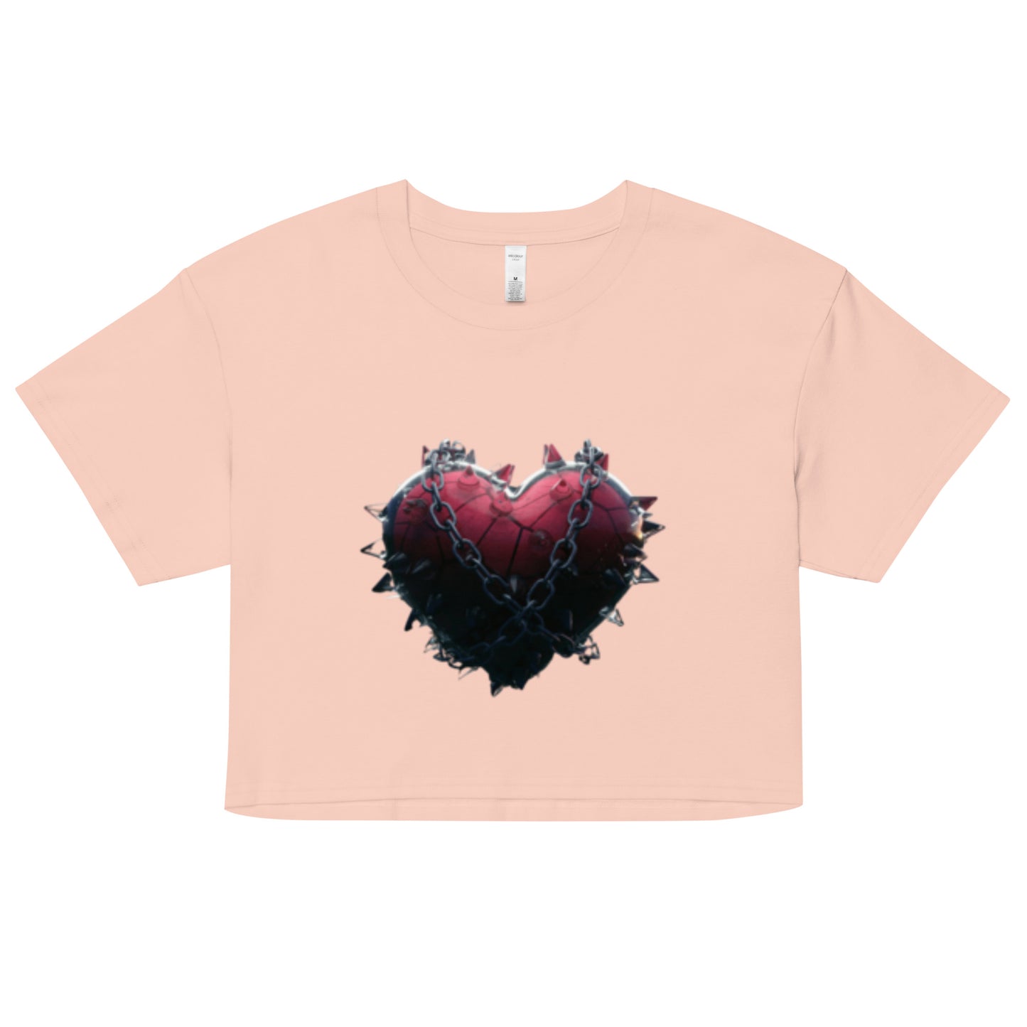 L&VE | Spiked Heart | Crop Top