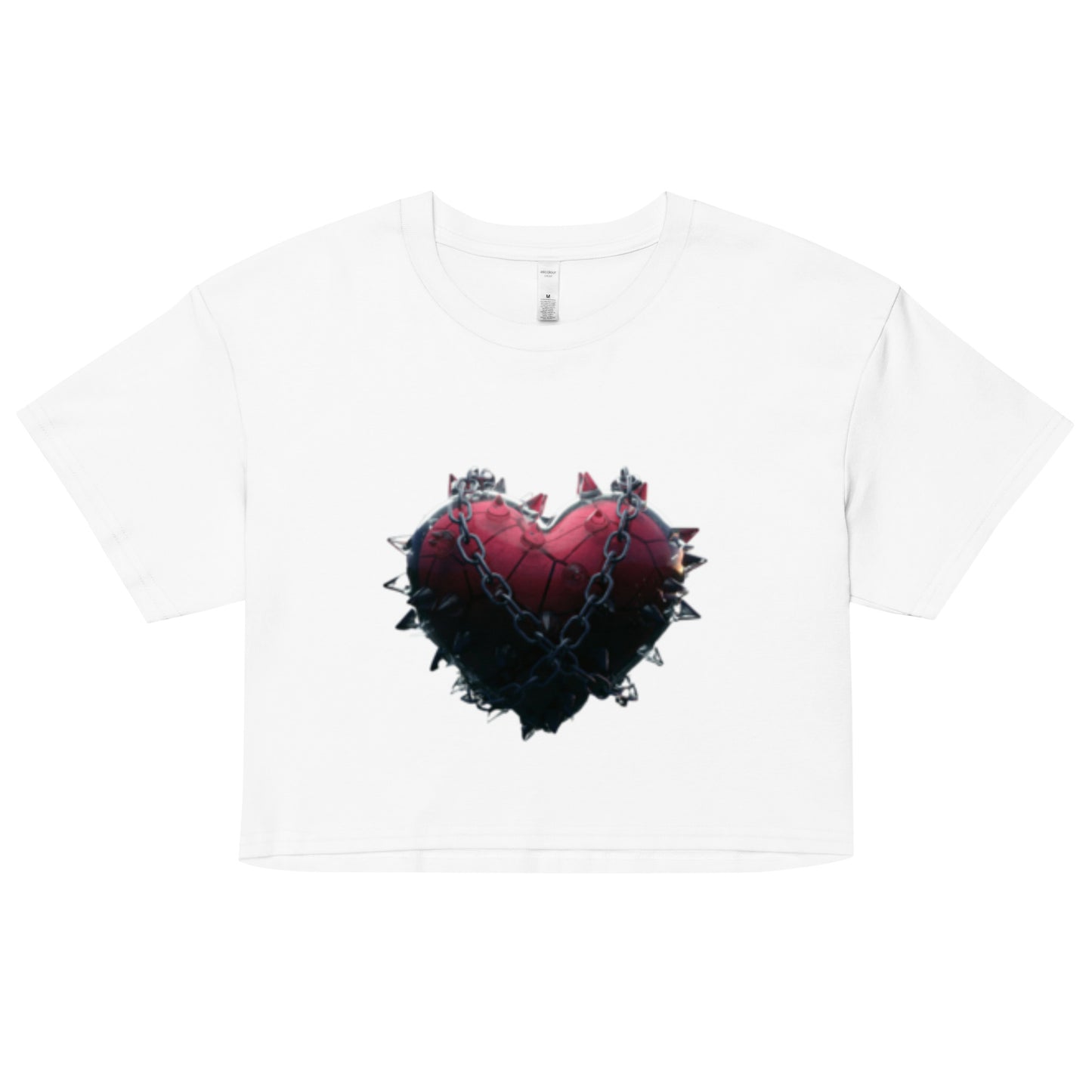 L&VE | Spiked Heart | Crop Top