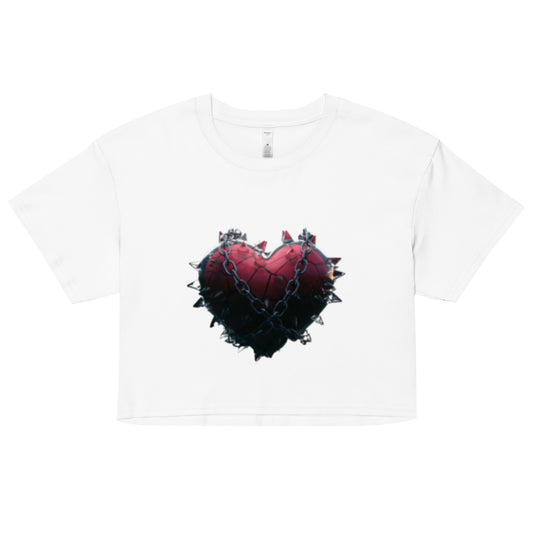 L&VE | Spiked Heart | Crop Top