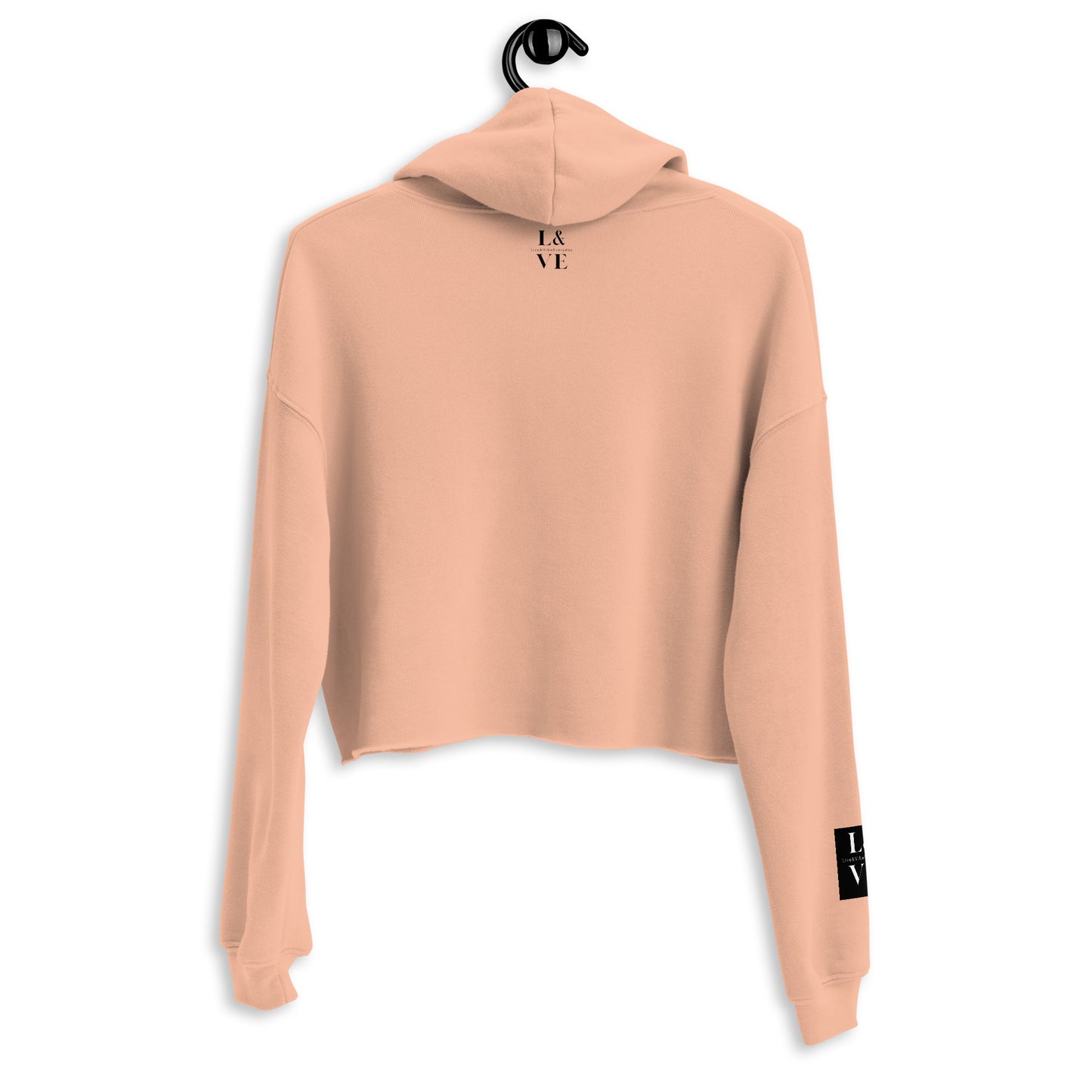 L&VE Logo | Crop Hoodie