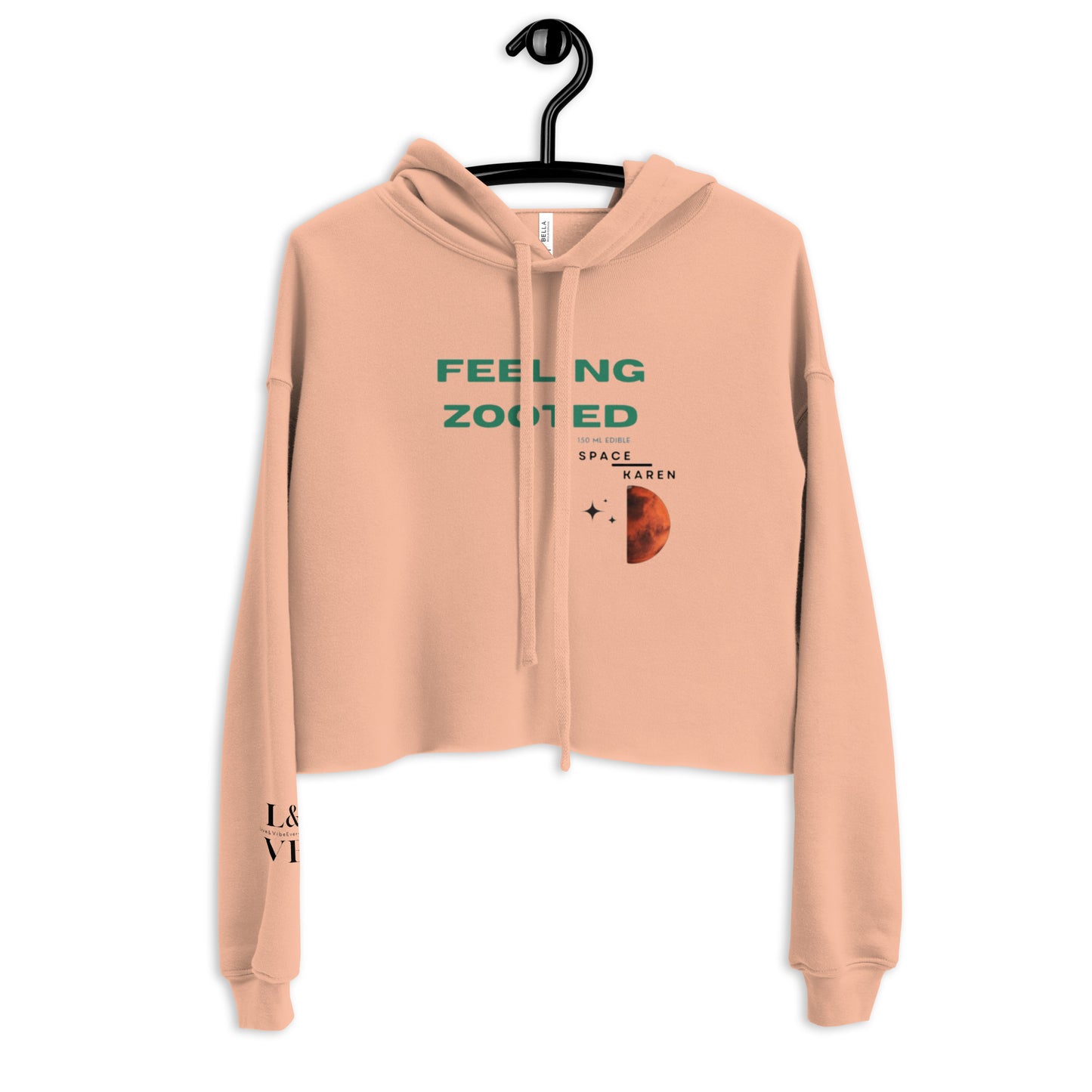 Space Karen | Feeling Zooted | Crop Hoodie