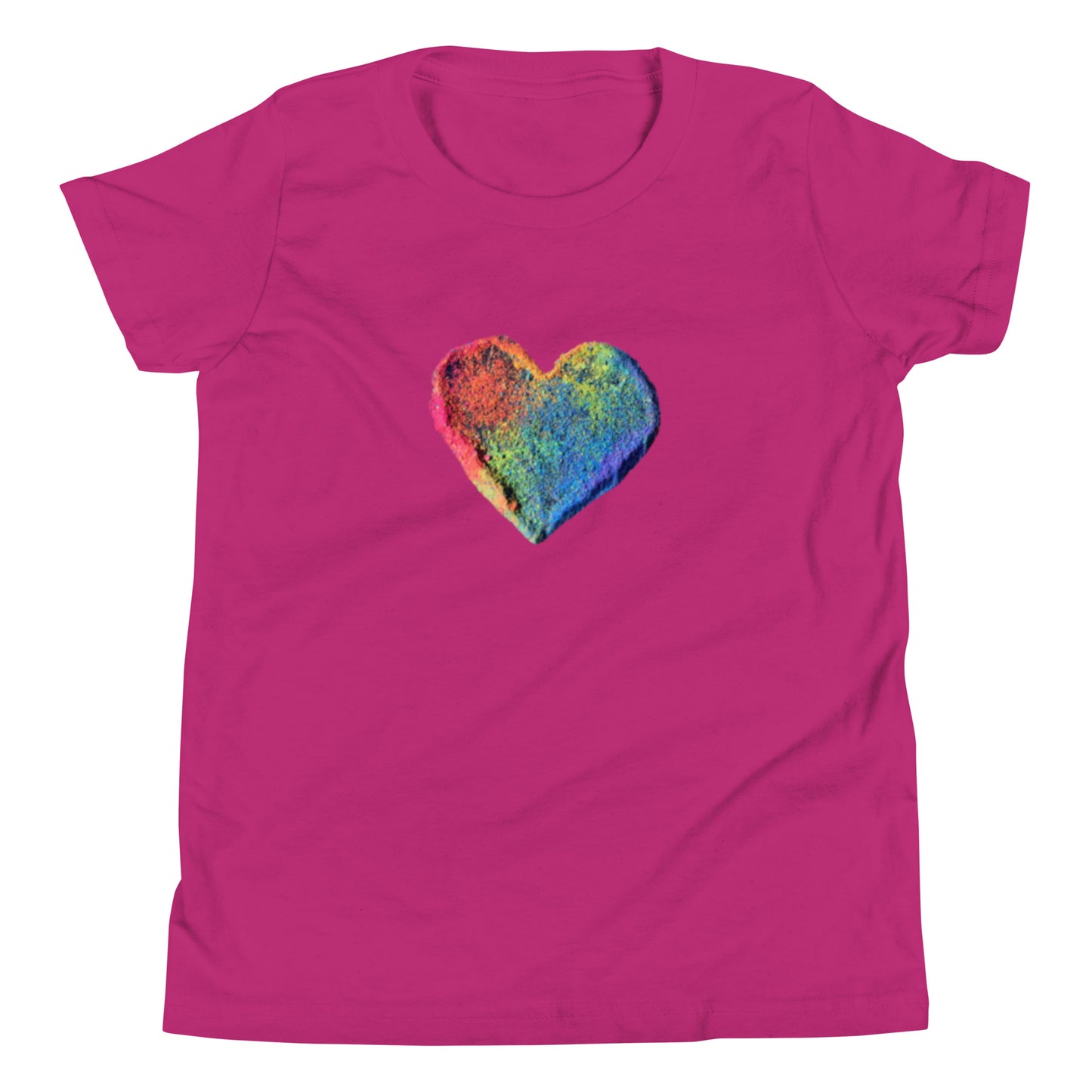 Rainbow Heart | Unisex Youth T-shirt